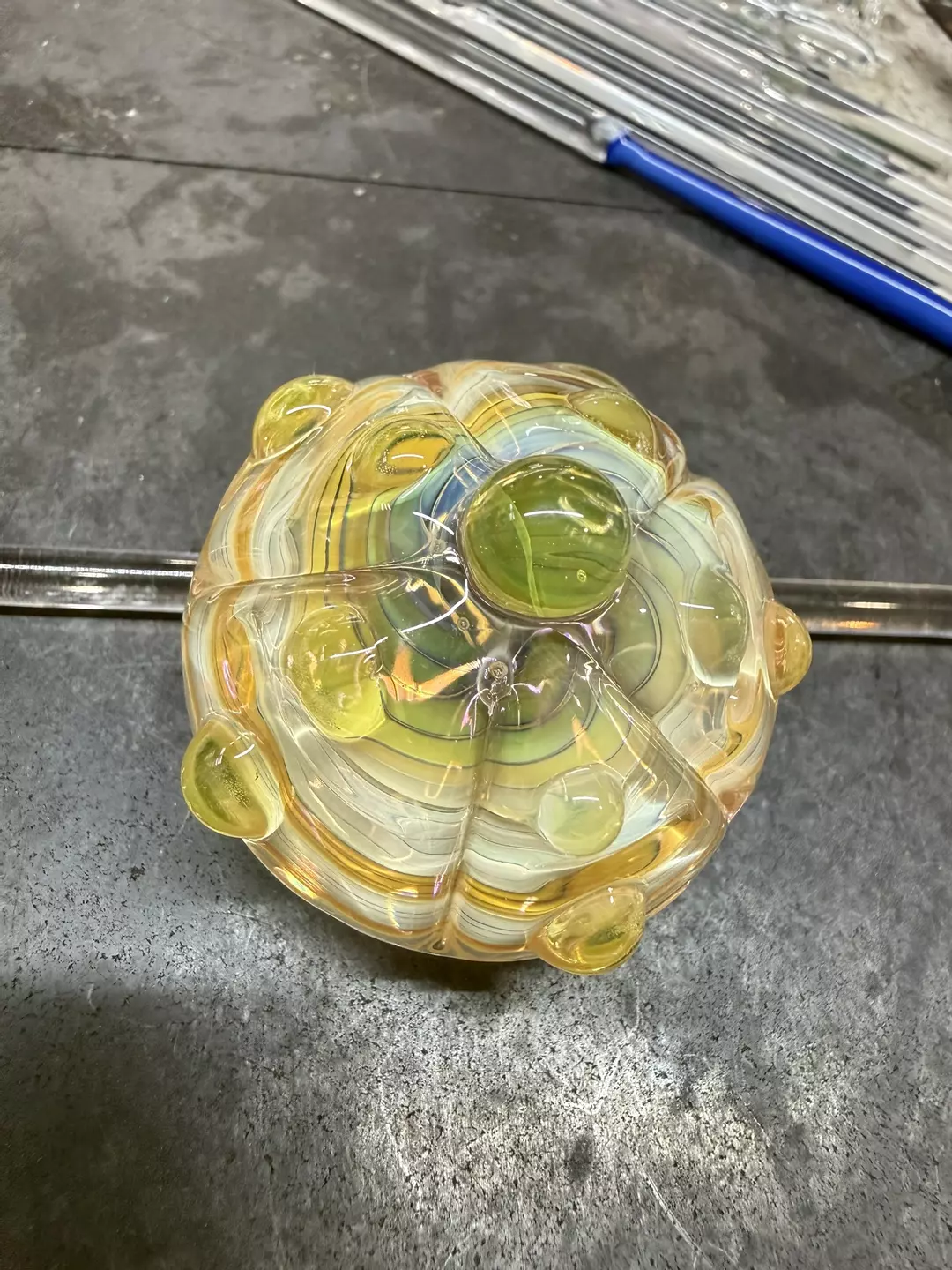 Cacti Button paperweight UV thumbnail