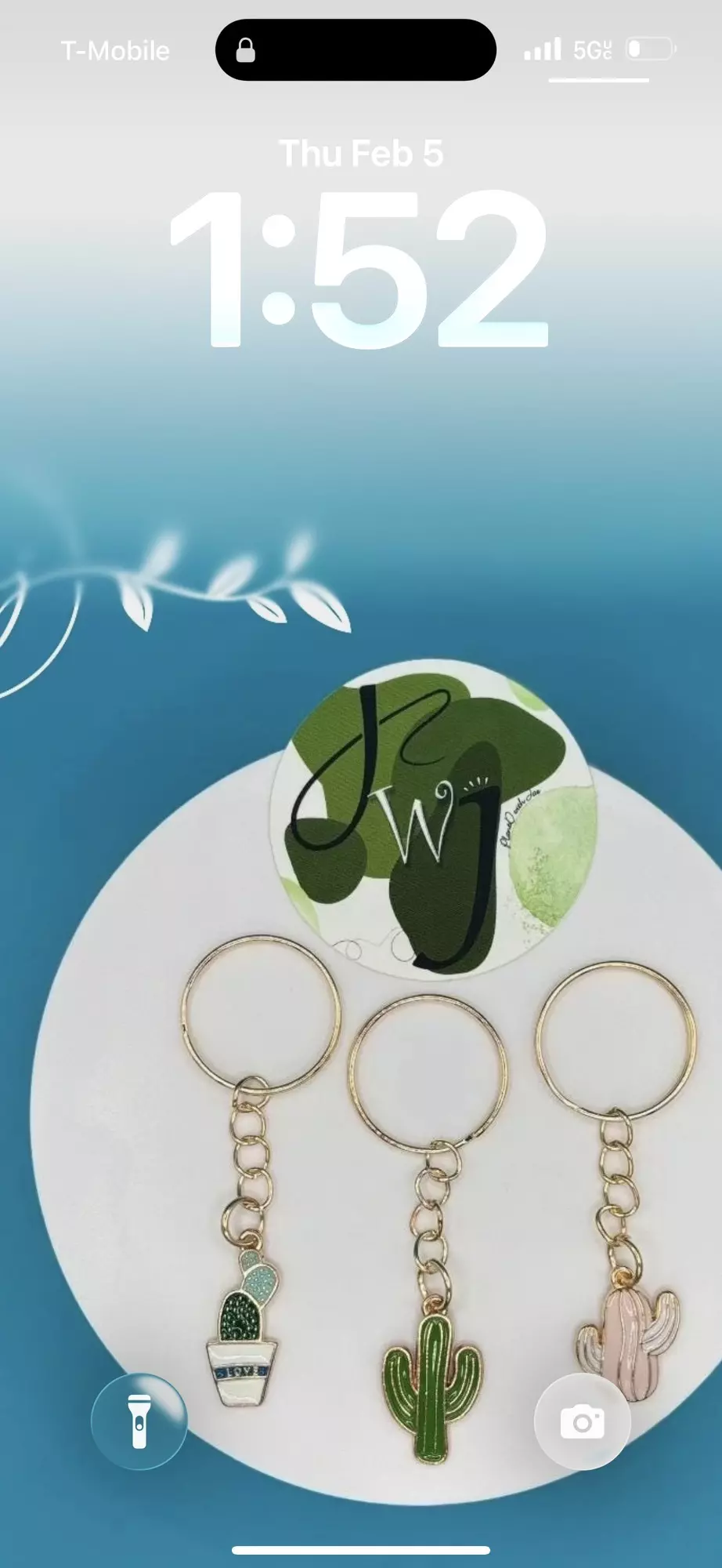 Plant keychain mix (3) thumbnail