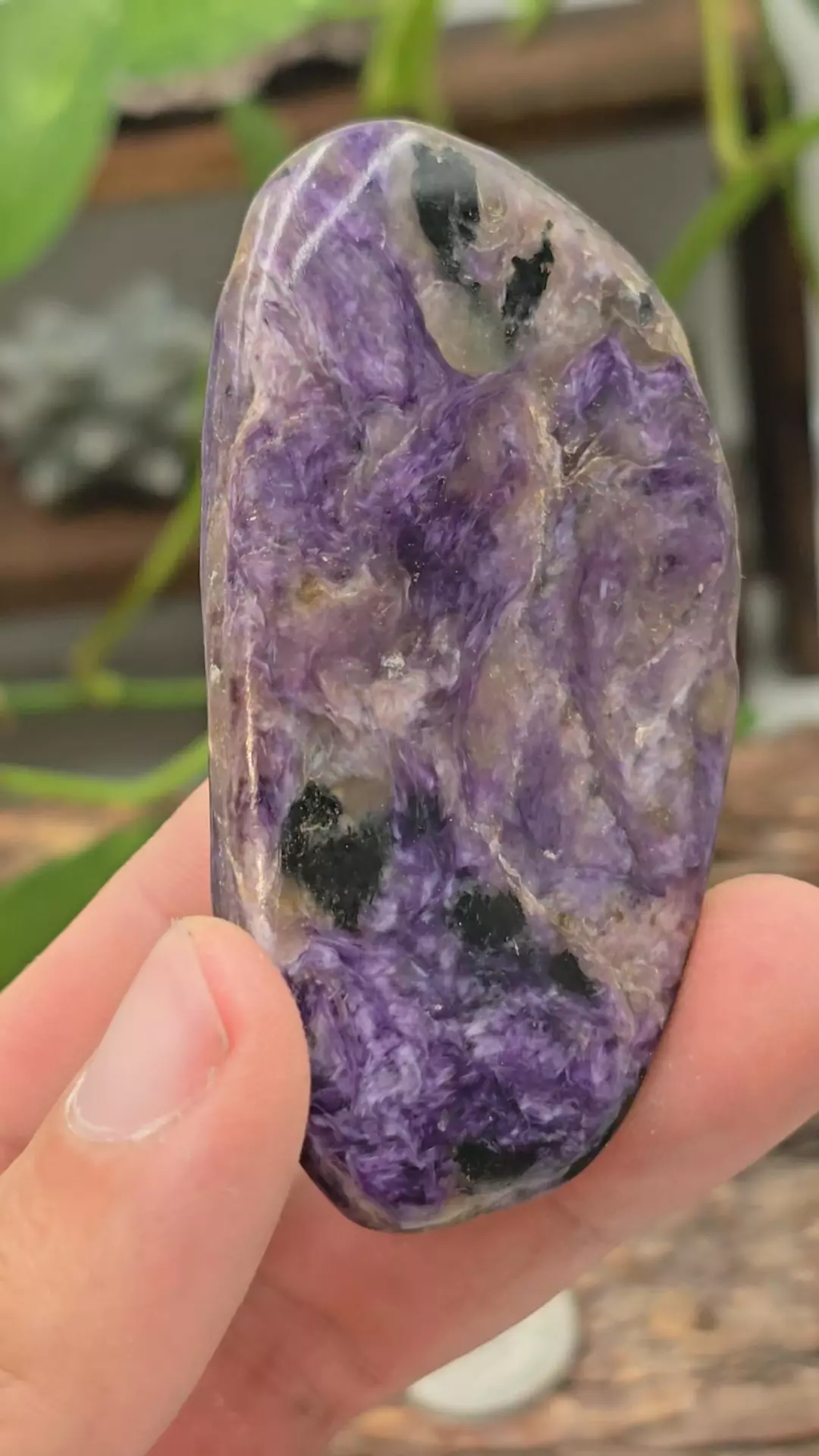 3.25" Charoite Freeform from Russia thumbnail