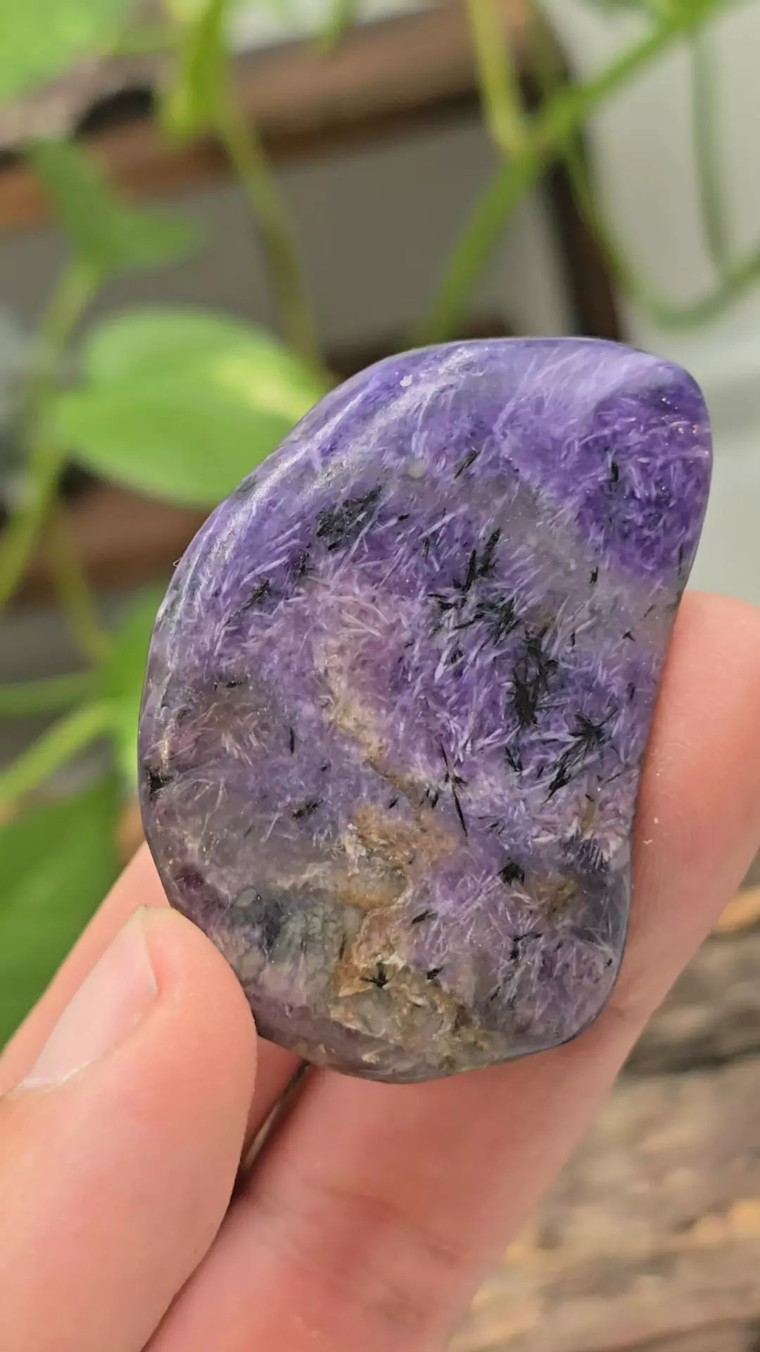 2.25" Charoite Freeform from Russia thumbnail