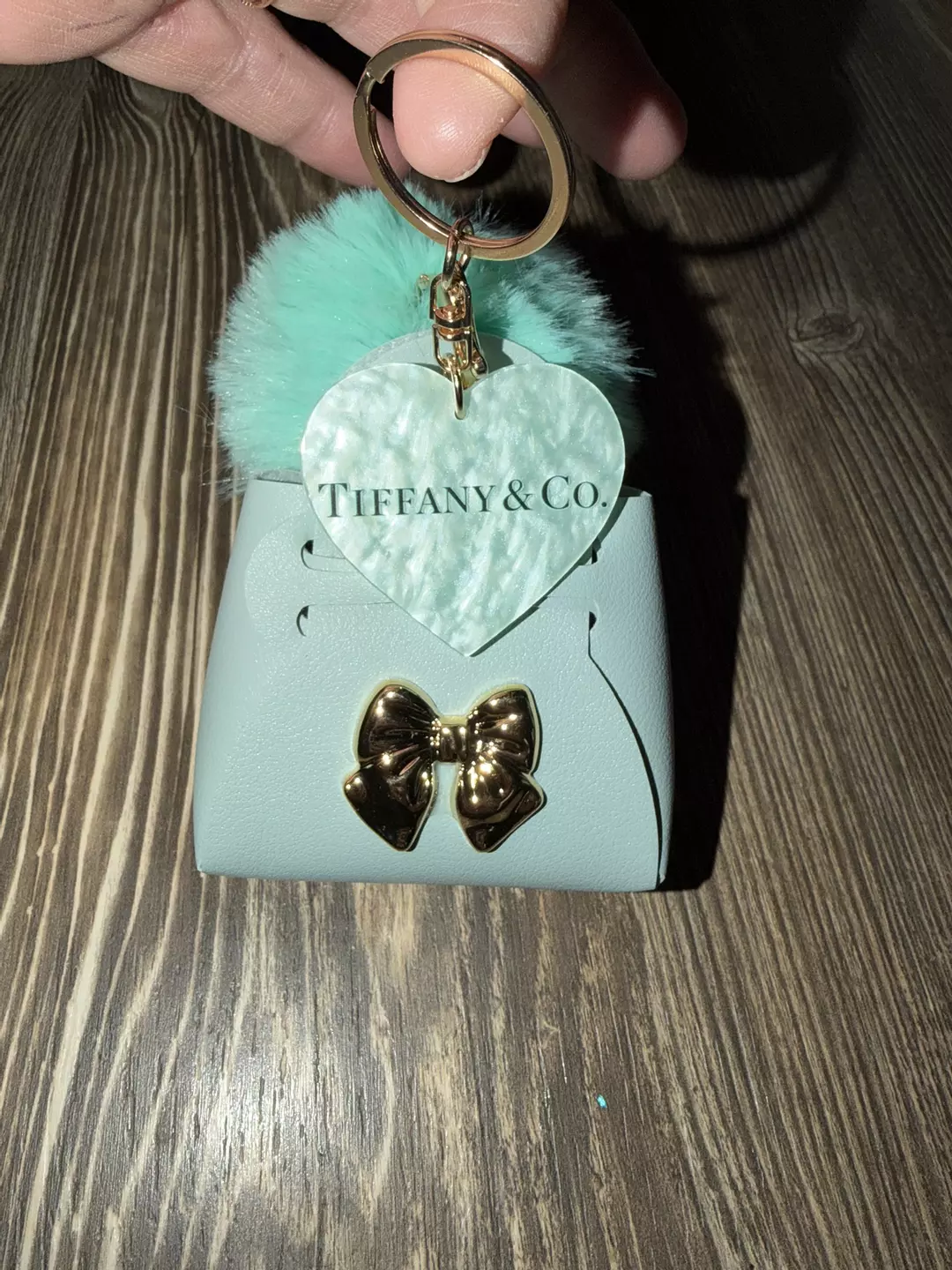 Tiffany Bag Charm Keychain thumbnail