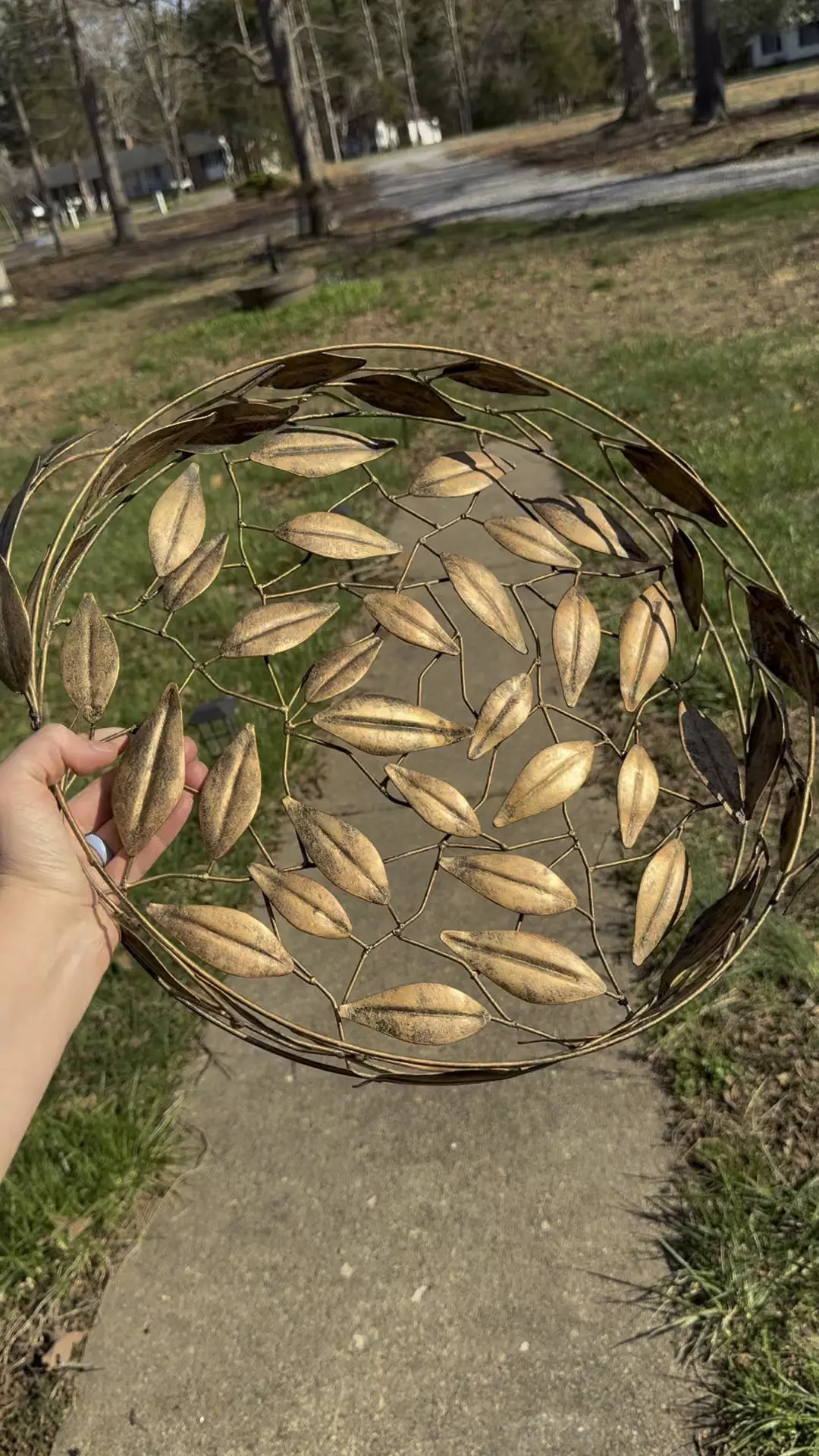 Planty Decor - Coffee Table leaf Tray (metal) thumbnail