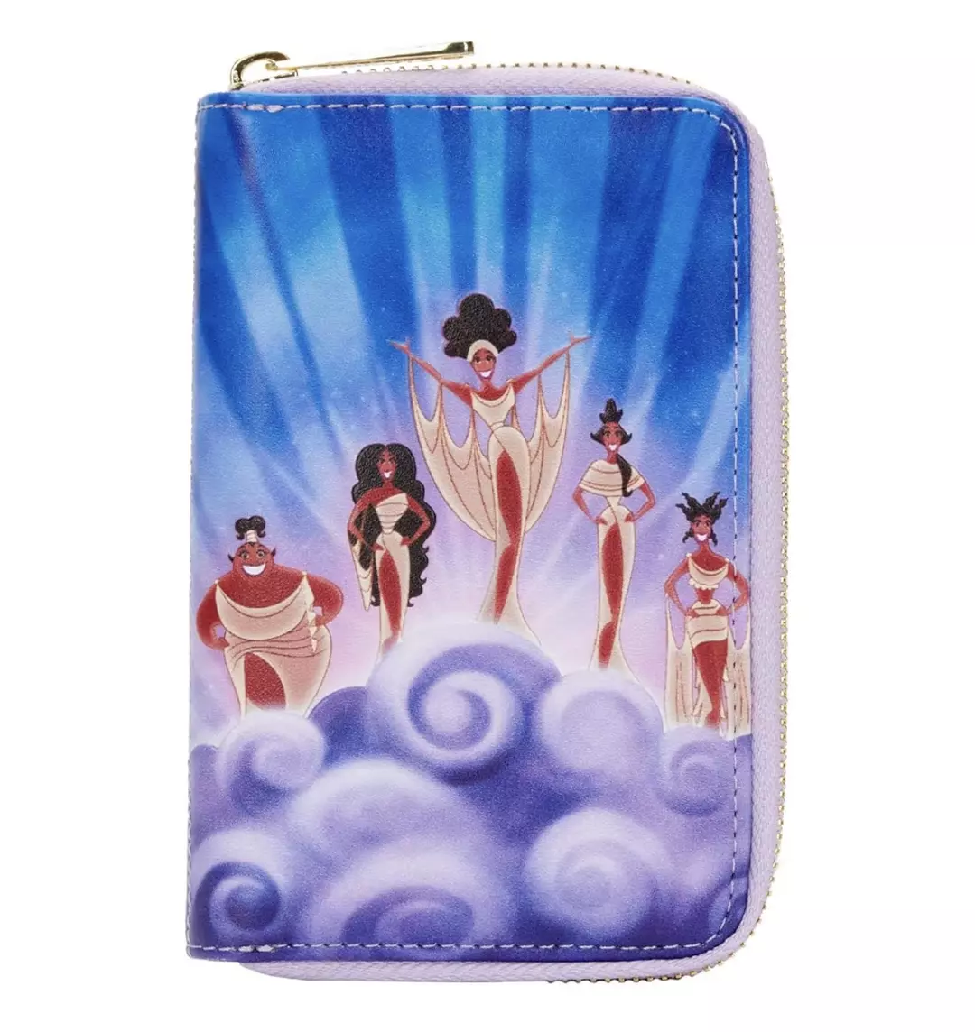 Loungefly Disney Hercules Muses Clouds Zip Around Wallet thumbnail
