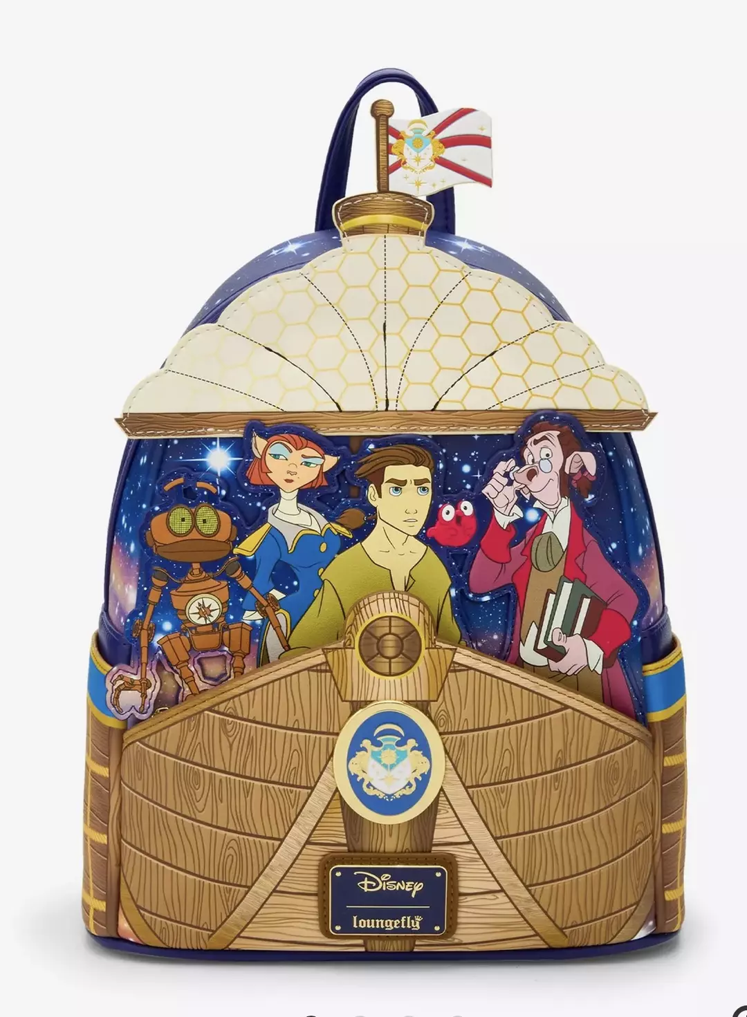 Loungefly Disney Treasure Planet RLS Legacy Backpack thumbnail