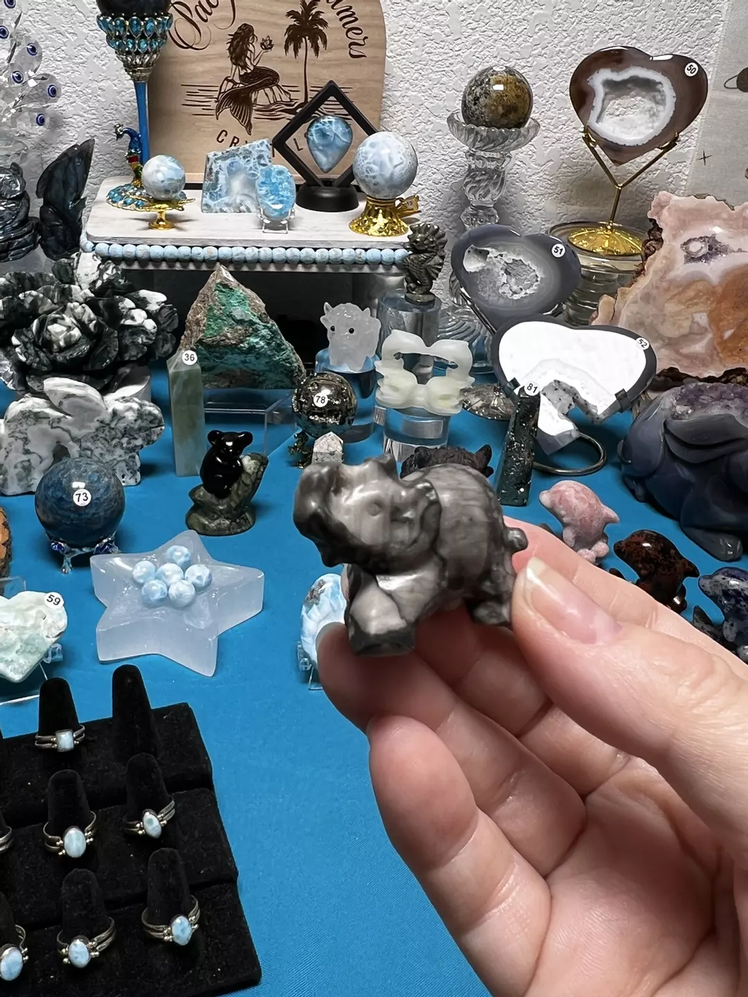 $8| Picasso Jasper elephant thumbnail