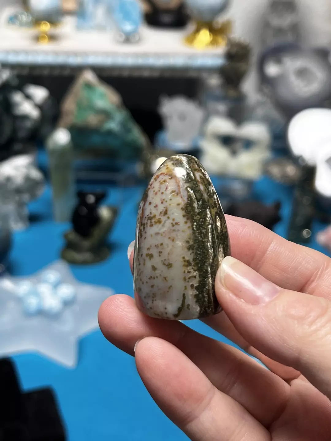 $14| Ocean Jasper Small Freeform  thumbnail