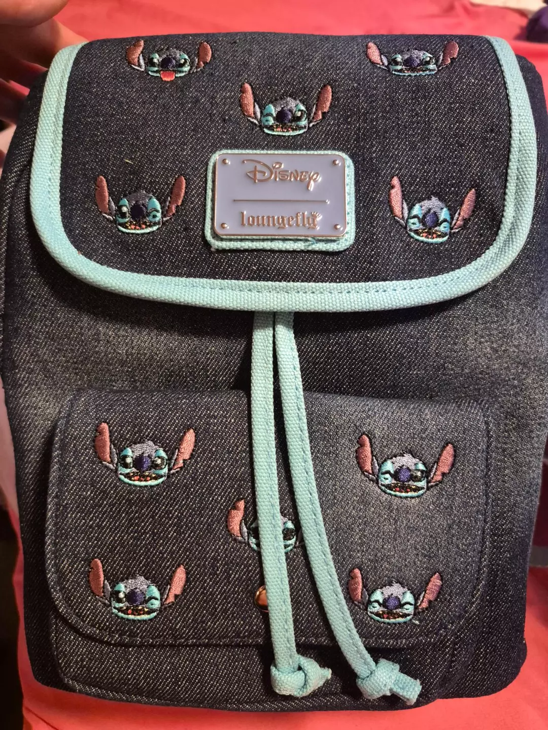 Stitch denim hardtag loungefly thumbnail