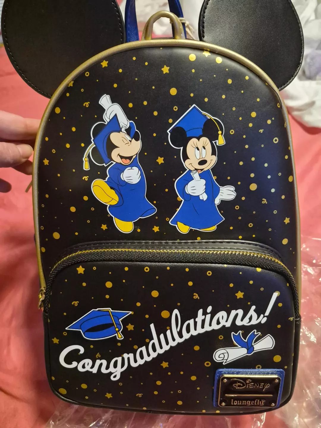 Congrats minnie&mickey hardtag loungefly thumbnail