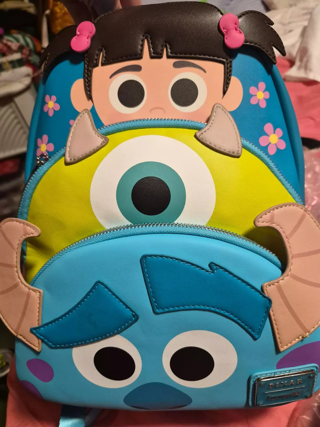 Monsters Inc full 3pocket LF backpack thumbnail