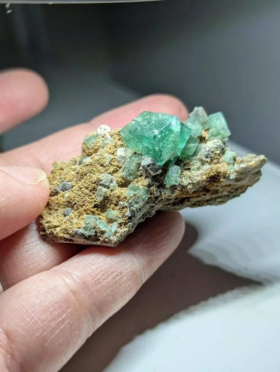 Diana Maria Fluorite with Galena C thumbnail