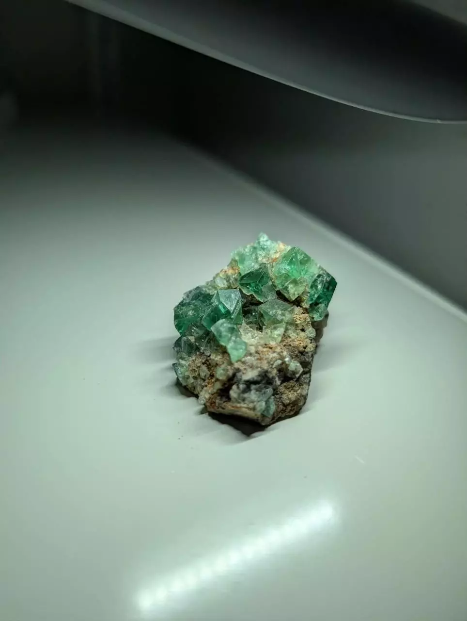 Diana Maria fluorite with Galena D thumbnail