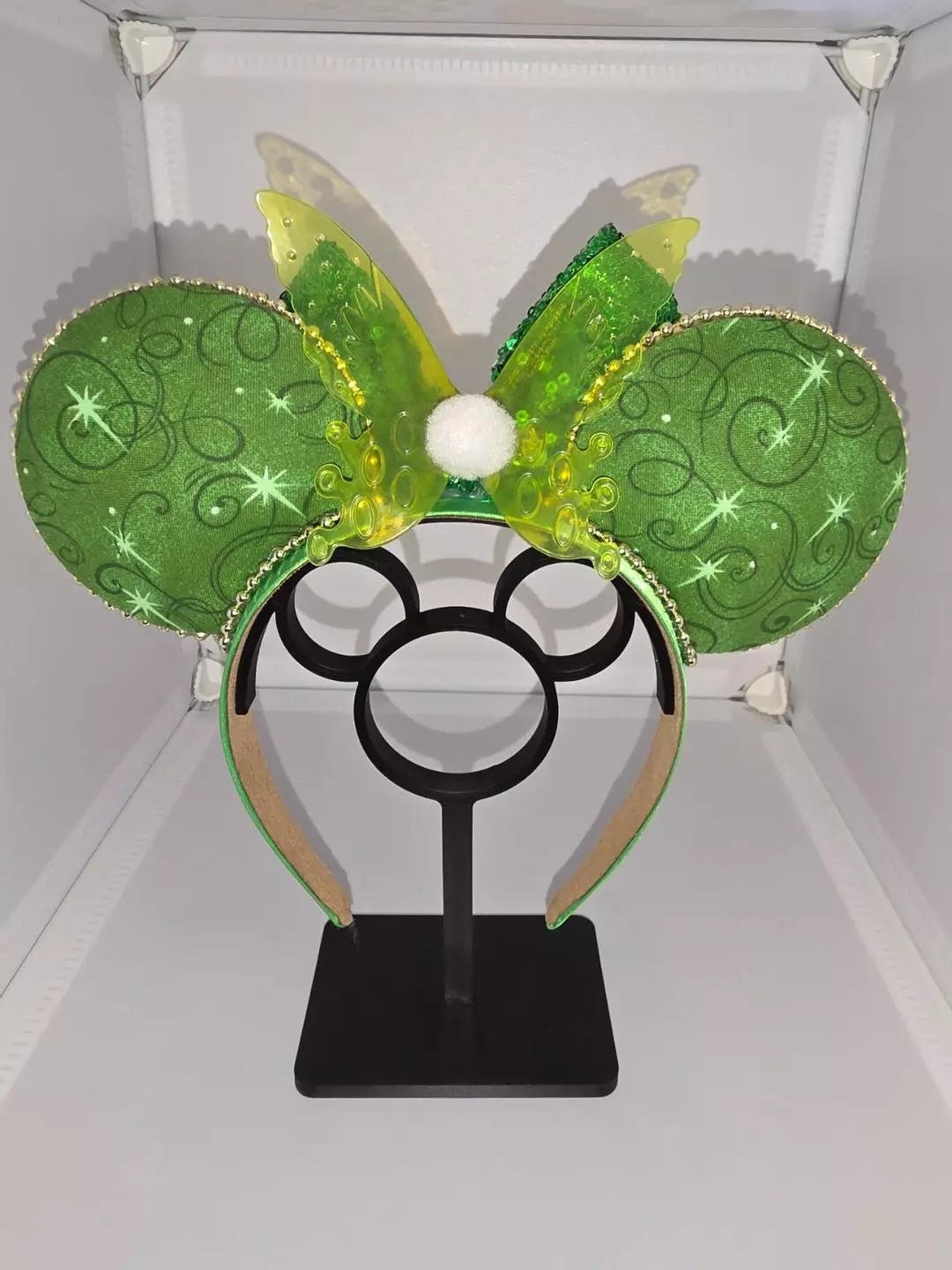 DOUBLE sided Tinkerbel Ears Pre-Loved thumbnail