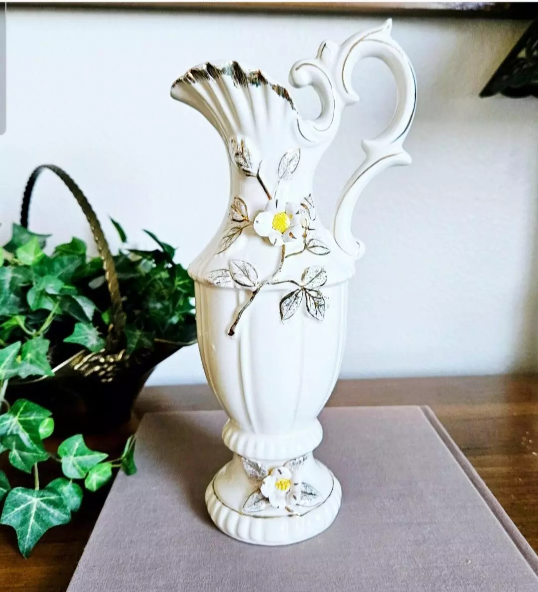 Ries Ceramic Urn Pitcher Vase thumbnail