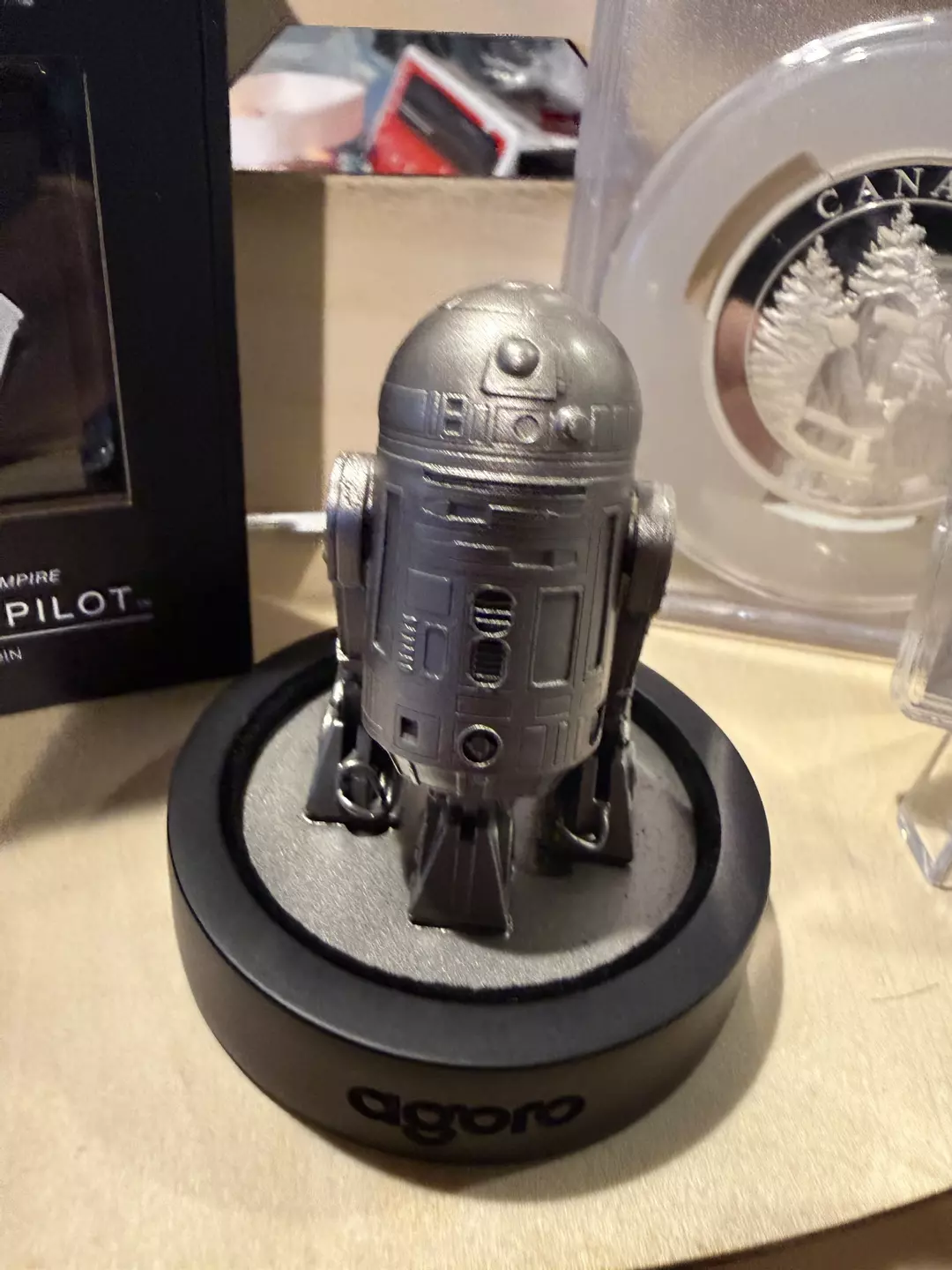 Agoro R2D2 136 gram statue thumbnail