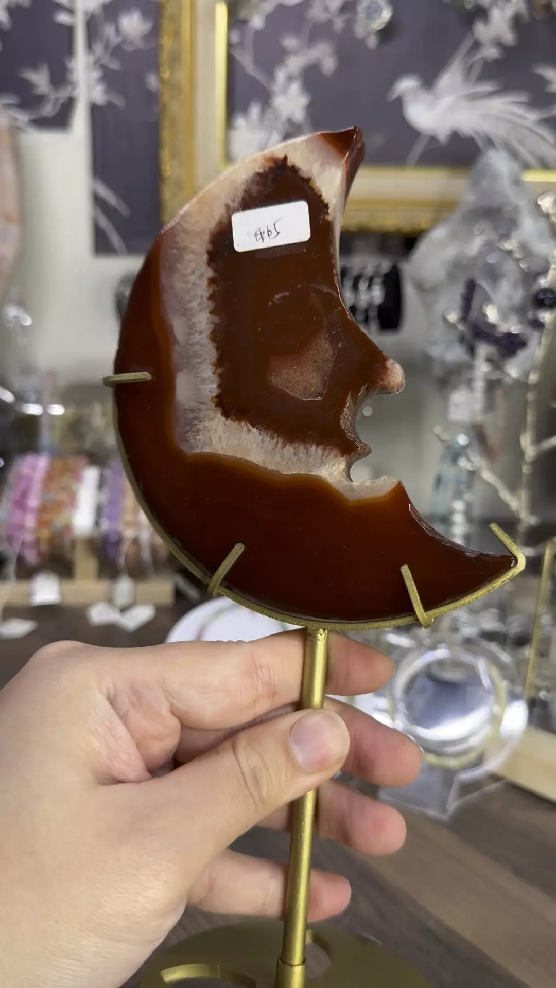 Carnelian Moon on Stand #3 thumbnail