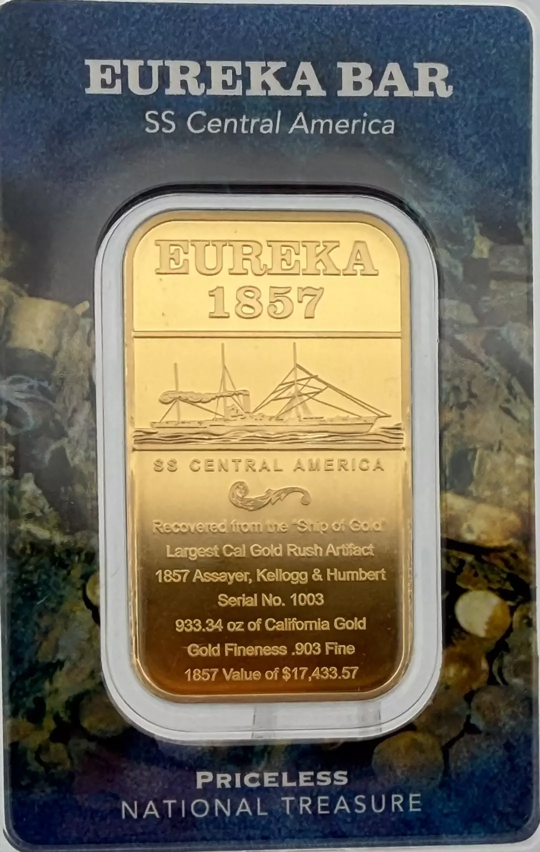 1/2 oz Gold Bar thumbnail
