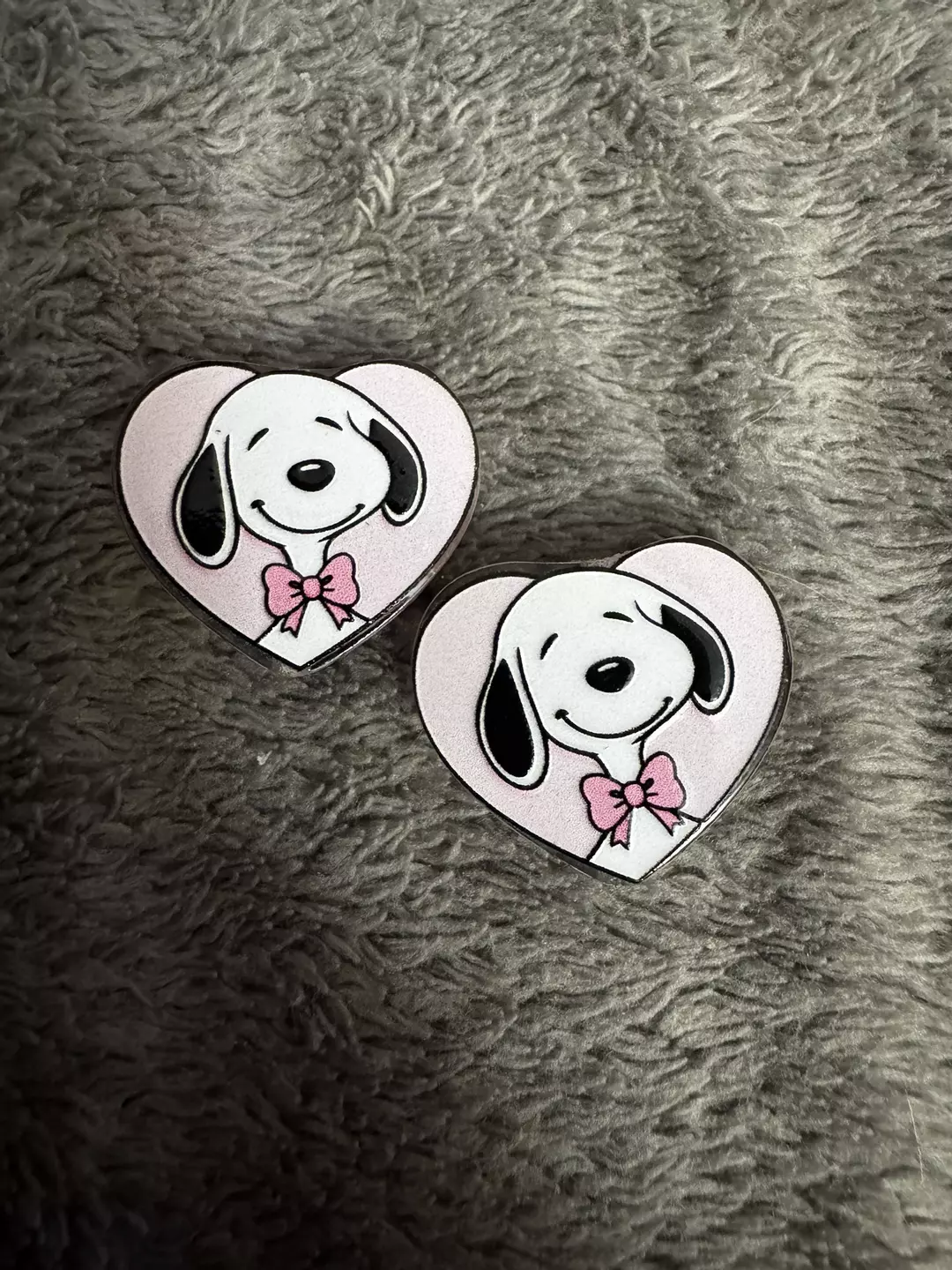 UNFINISHED Snoopy earrings thumbnail
