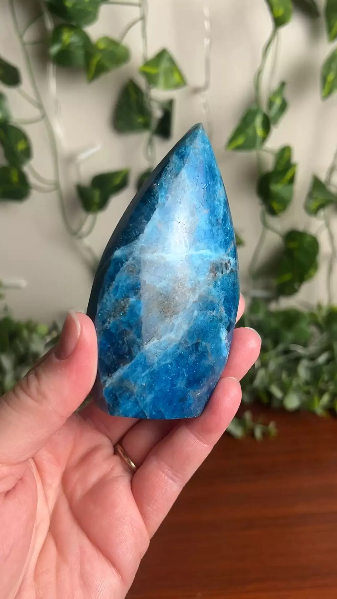 Blue Apatite Teardrop A thumbnail