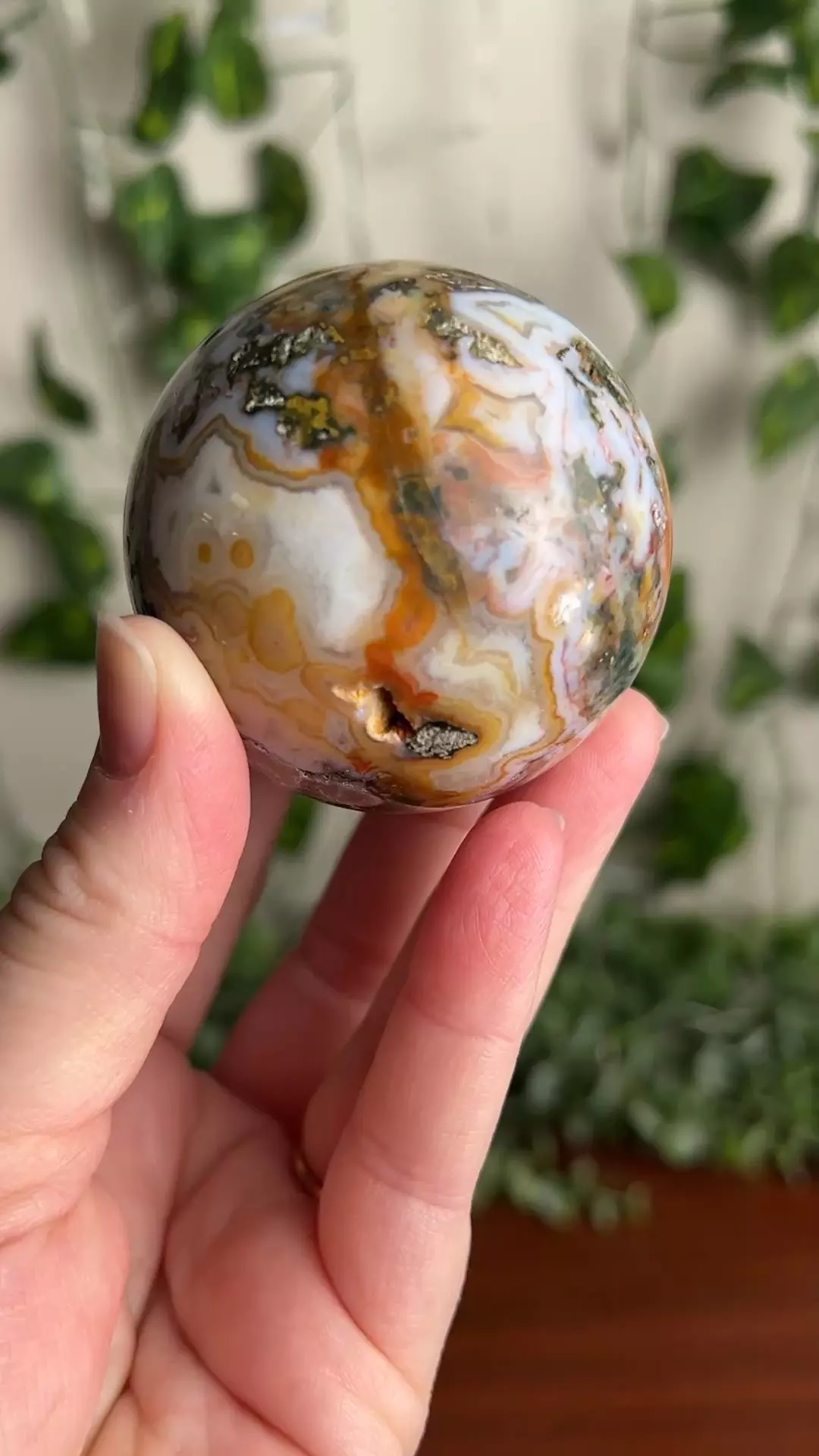Cosmic Jasper Sphere B46 thumbnail