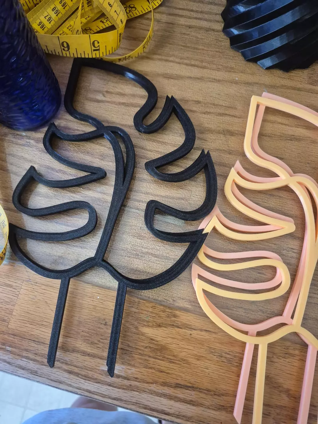 2 pk Black leaf support thumbnail