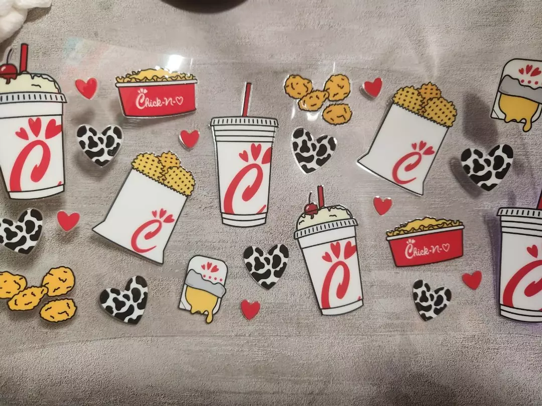 Chic fil a UV Sticker Wrap thumbnail