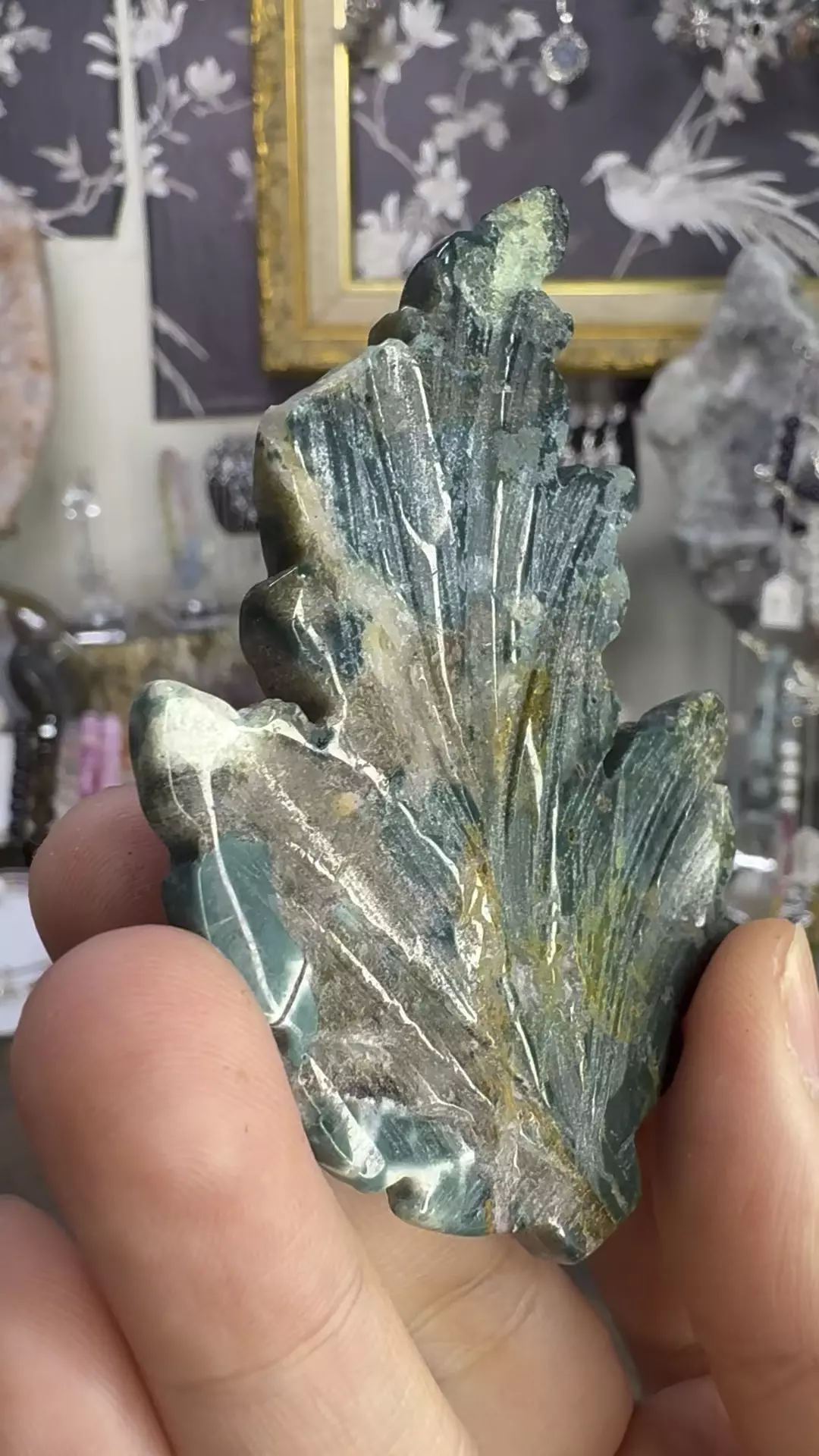 $15| Sea Jasper Leaf #2 thumbnail