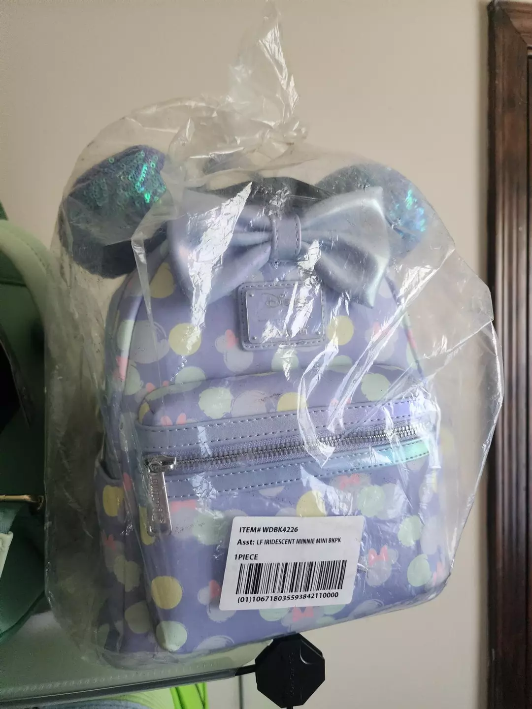 Pastel Minnie Hardtag Loungefly Bag  thumbnail