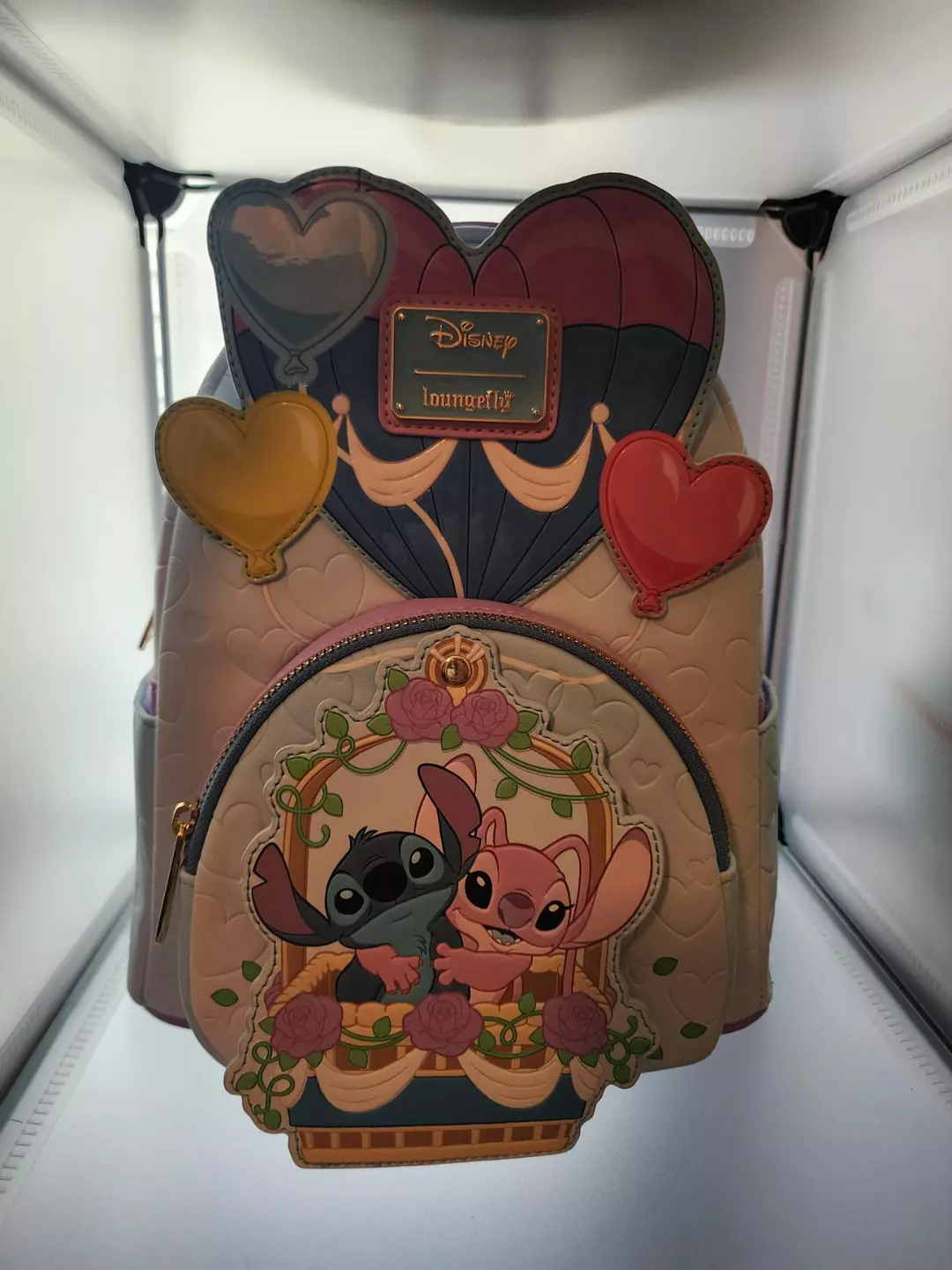 Stitch & Angel balloons hardtag Loungefly Bag thumbnail