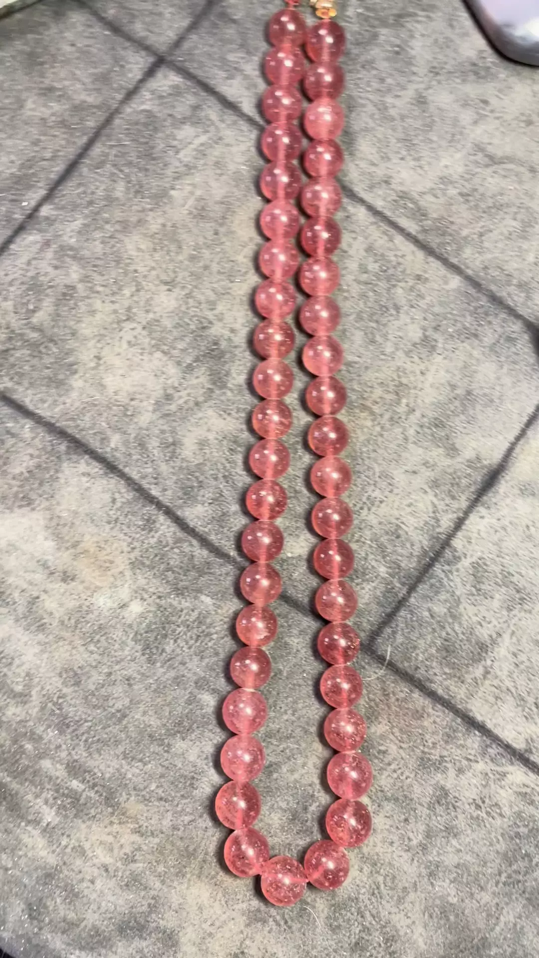 Strawberry Quartz necklace thumbnail