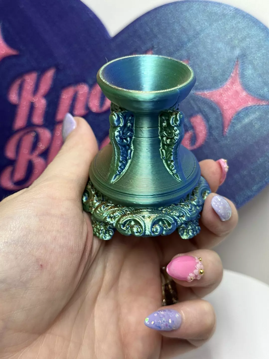 (Mini) ‘Pedestal’ Crystal/Sphere Holder thumbnail