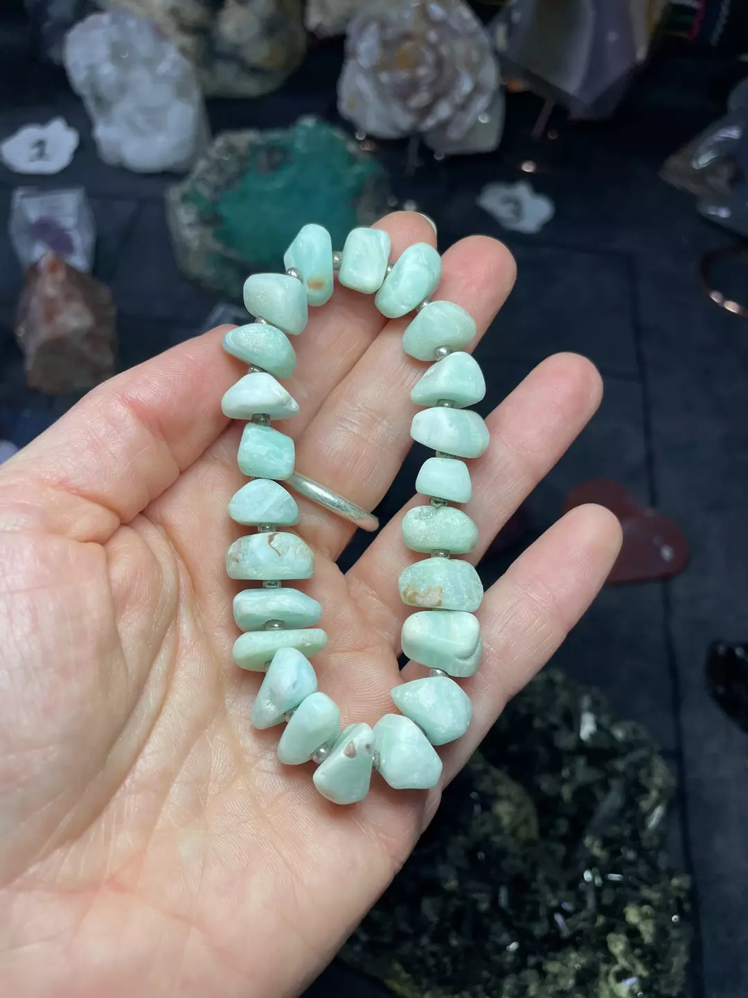 Aragonite bracelet thumbnail