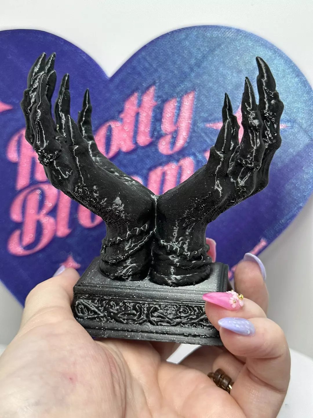 ‘STRONG HAND’ Crystal/Sphere Holder thumbnail