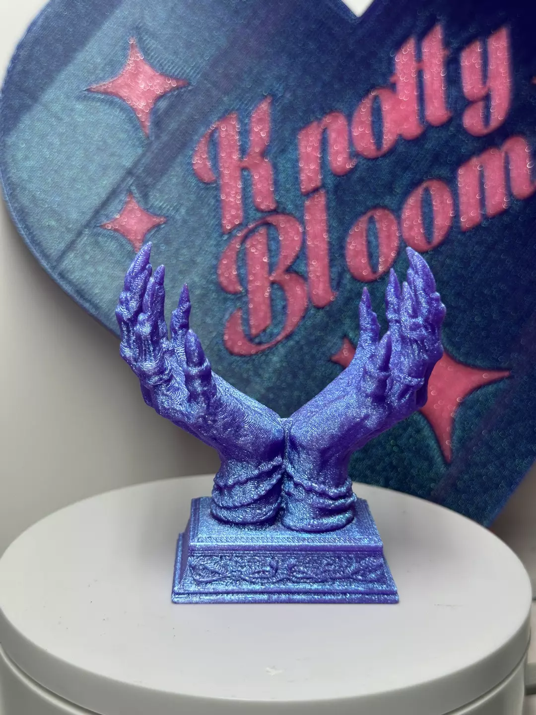 (Mini) ‘STRONG HAND’ Crystal/Sphere Holder thumbnail