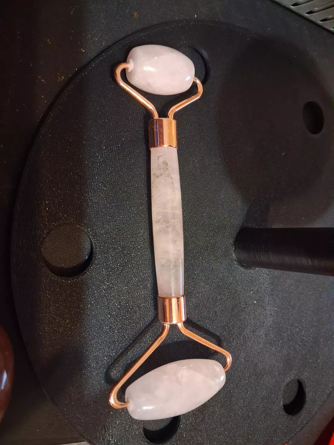 Rose quartz face massager thumbnail