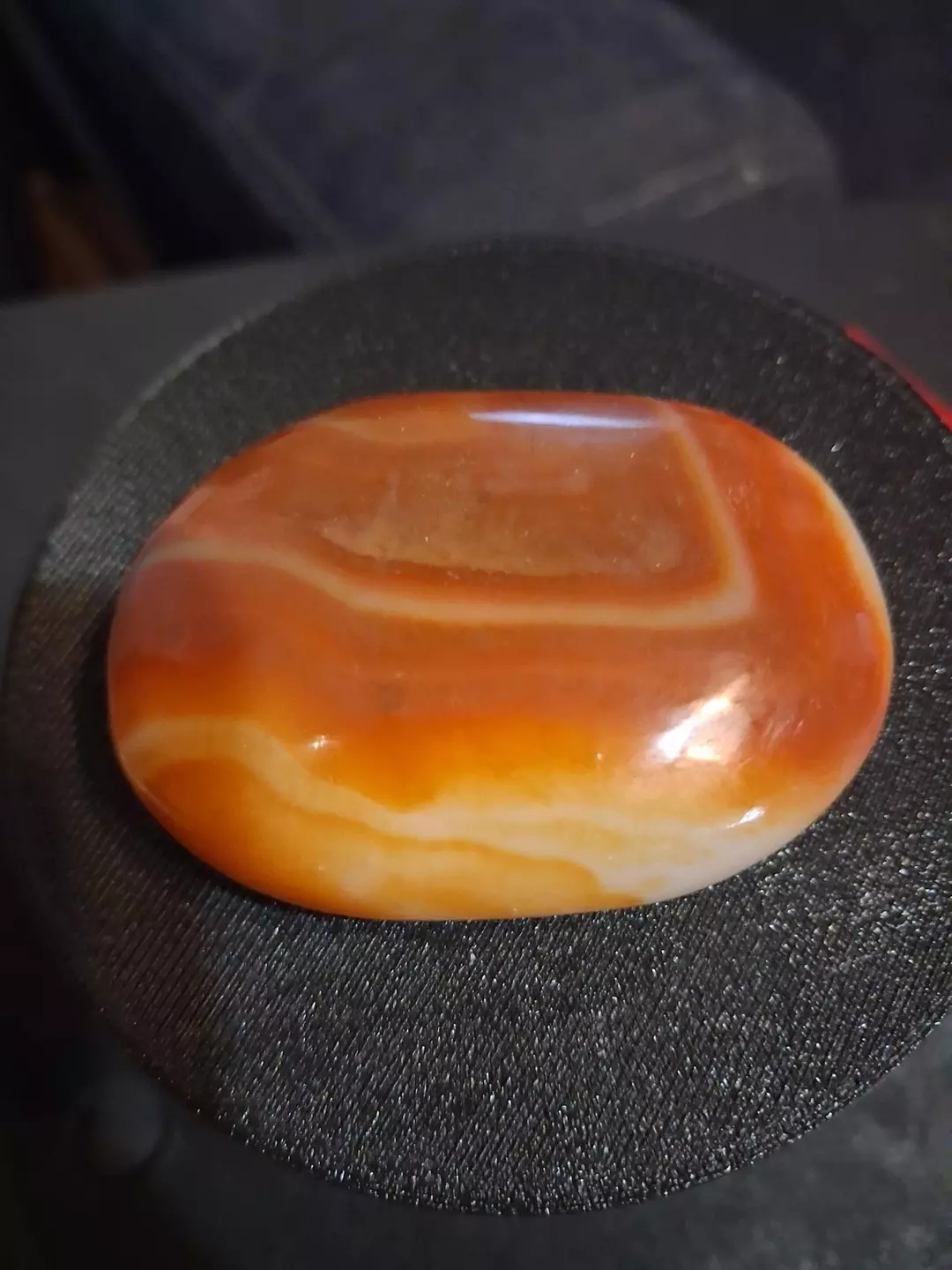Carnelian palmstone  thumbnail