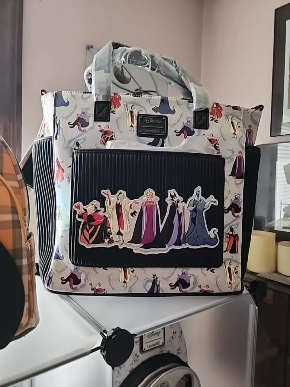 Villians Loungefly Hardtag Bag, Backpack/crossbody thumbnail