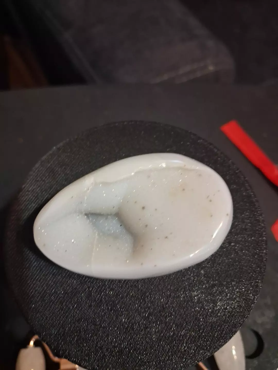 Druzy agate egg thumbnail