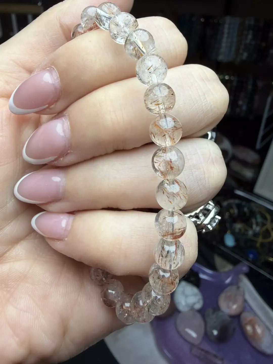 golden rutile 6mm $28 thumbnail