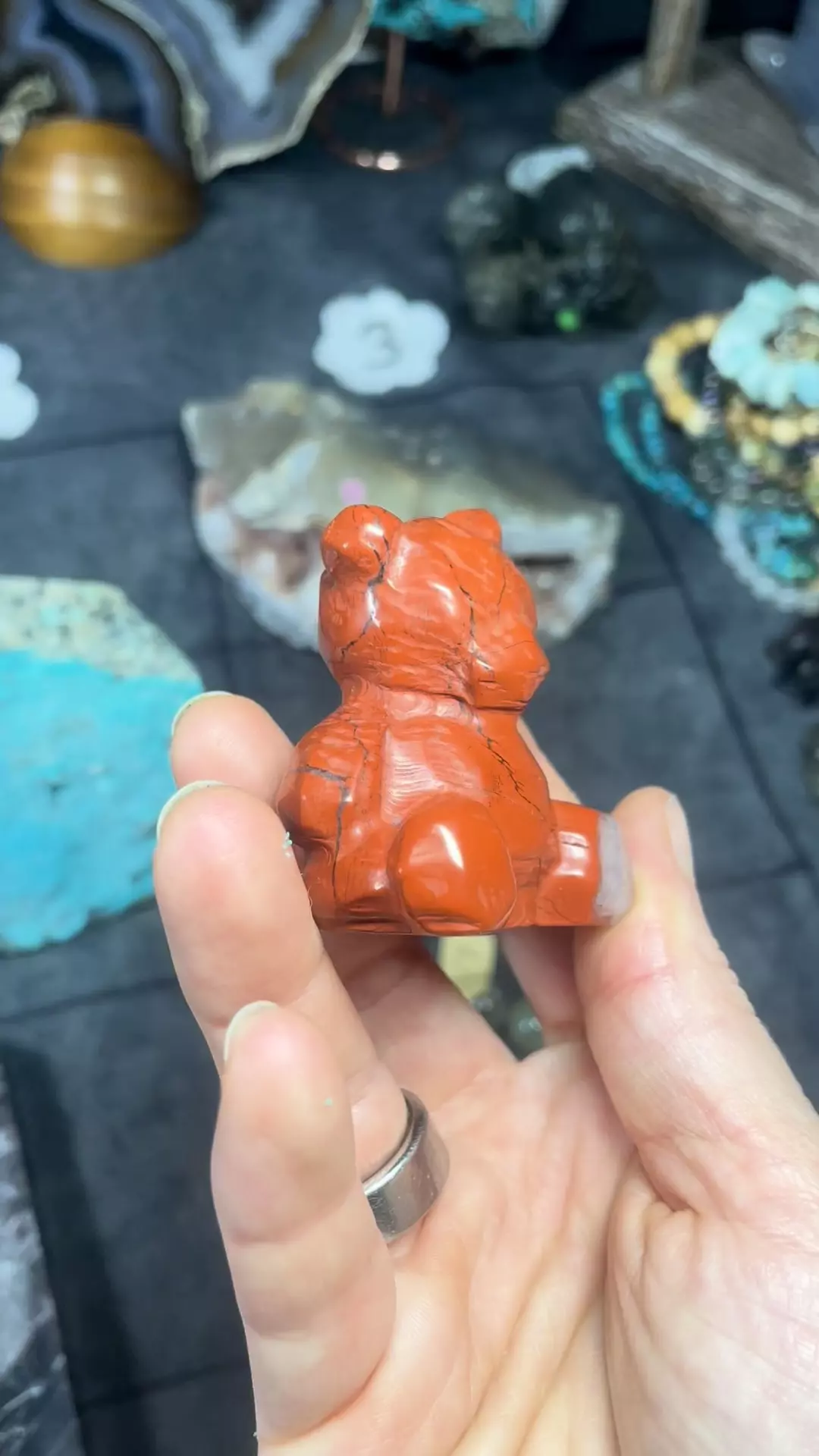 Red Jasper bear thumbnail