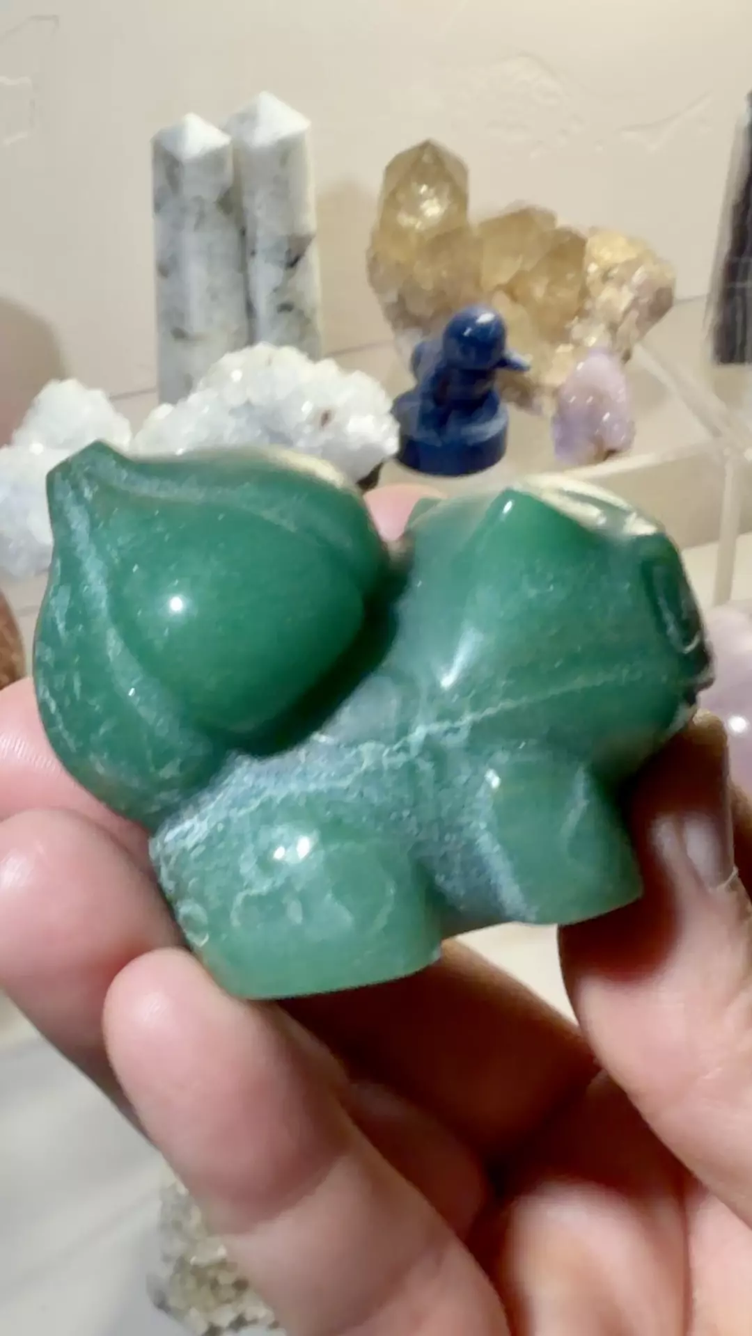 Green Aventurine Bulbasour Pokemon thumbnail