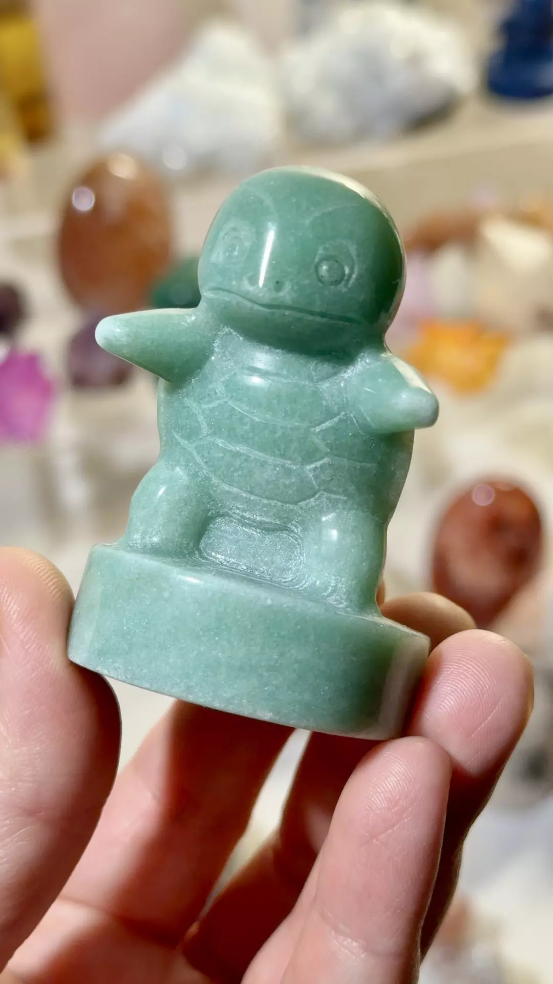 Green aventurine squirtle Pokemon thumbnail