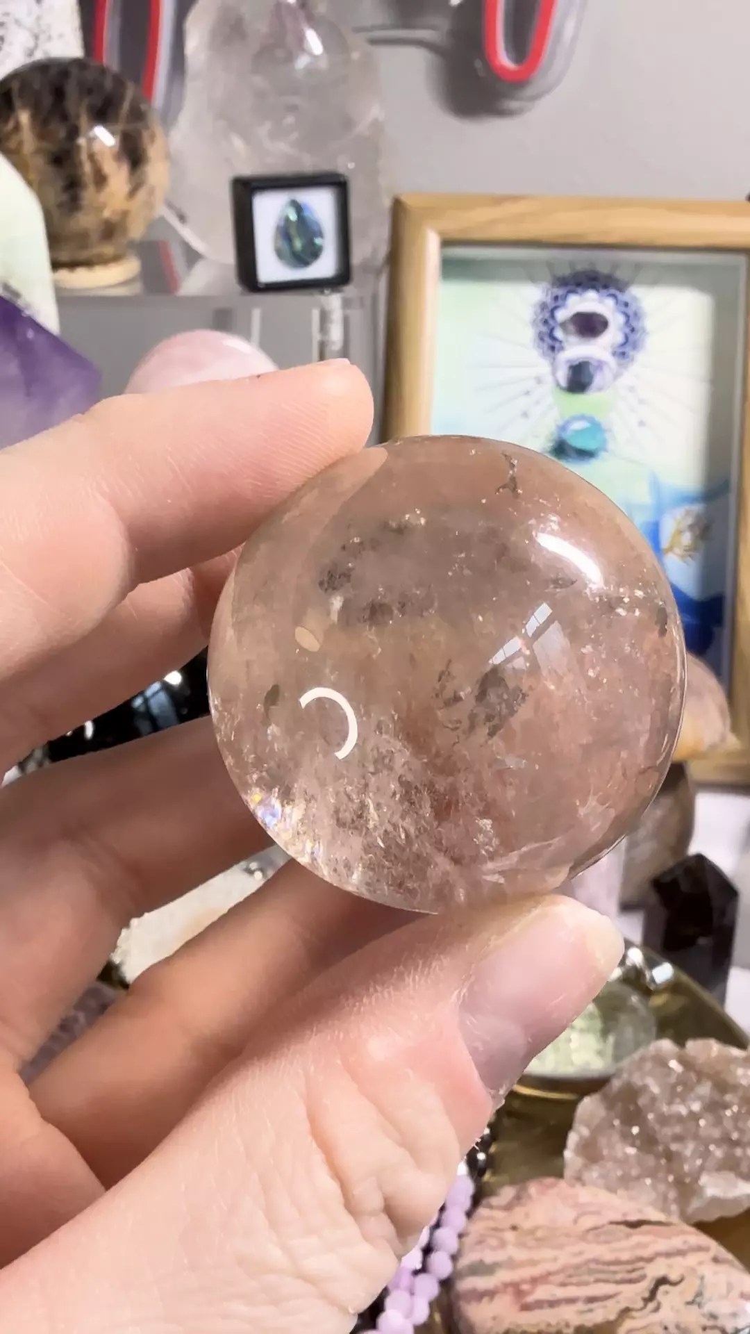 Clear quartz sphere  thumbnail