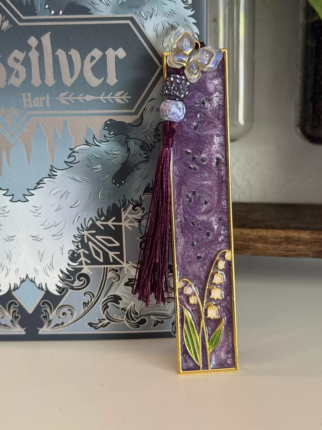 Resin Flower Bookmark thumbnail