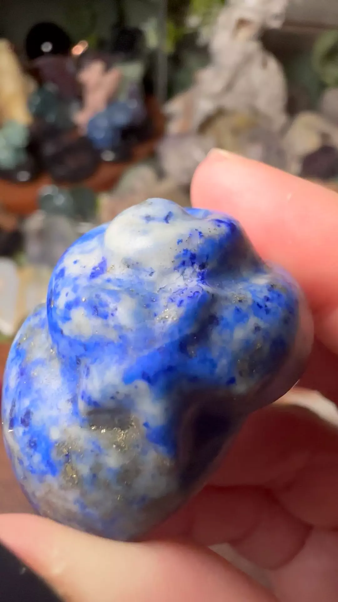 Lapis Lazuli Snail Shell thumbnail