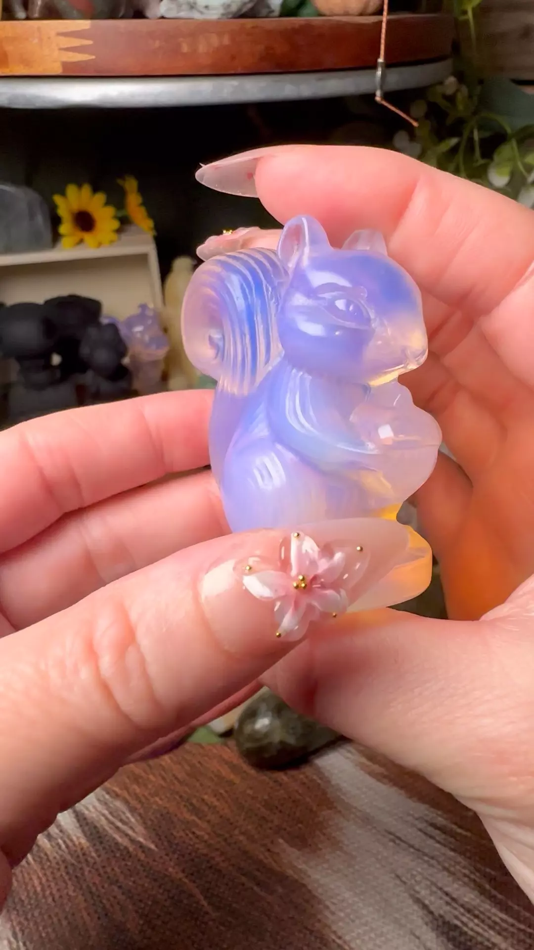 Pink Opalite Squirrel  thumbnail