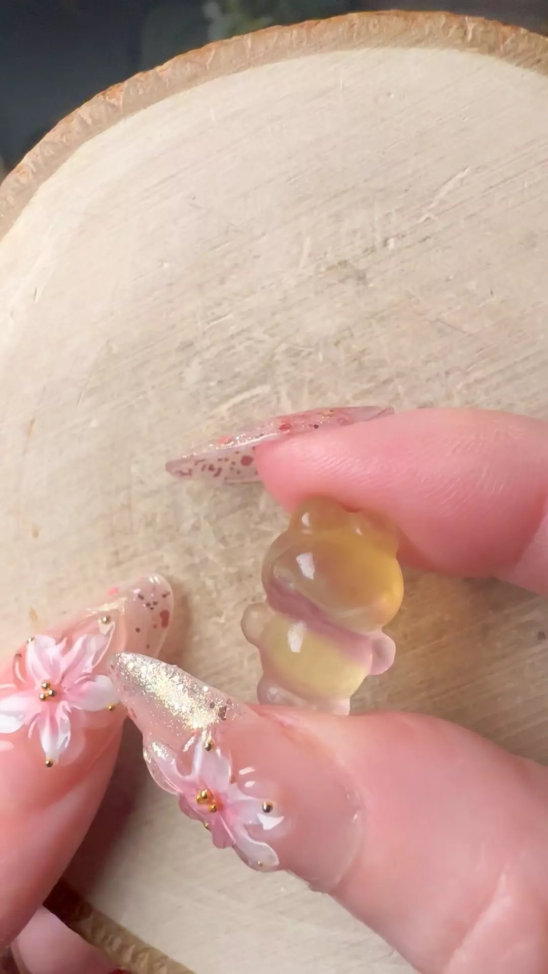 Mini Fluorite Sanrio Keroppi #3 thumbnail