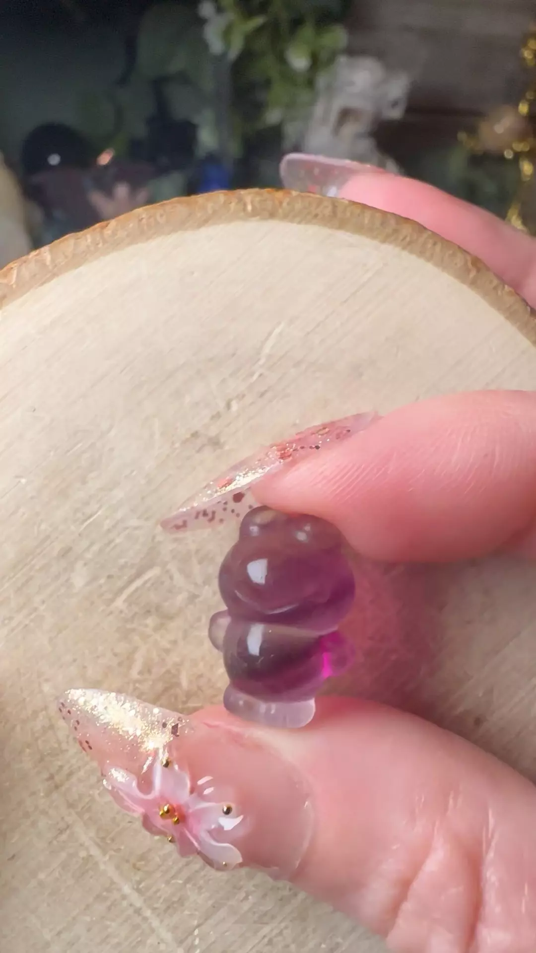 Mini Fluorite Sanrio Keroppi #2 thumbnail