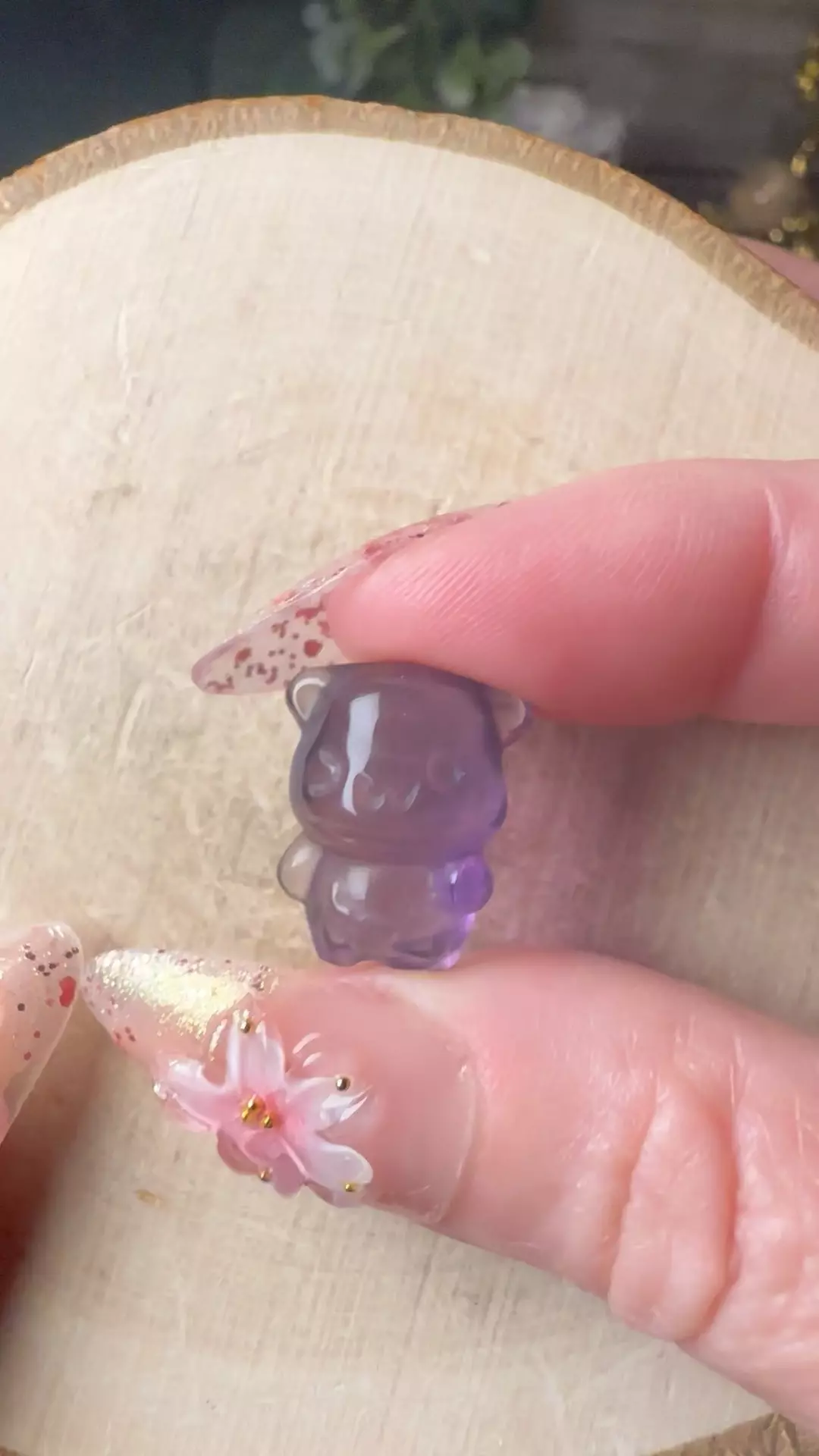 Mini Fluorite Sanrio Rilakkuma Bear #2 thumbnail