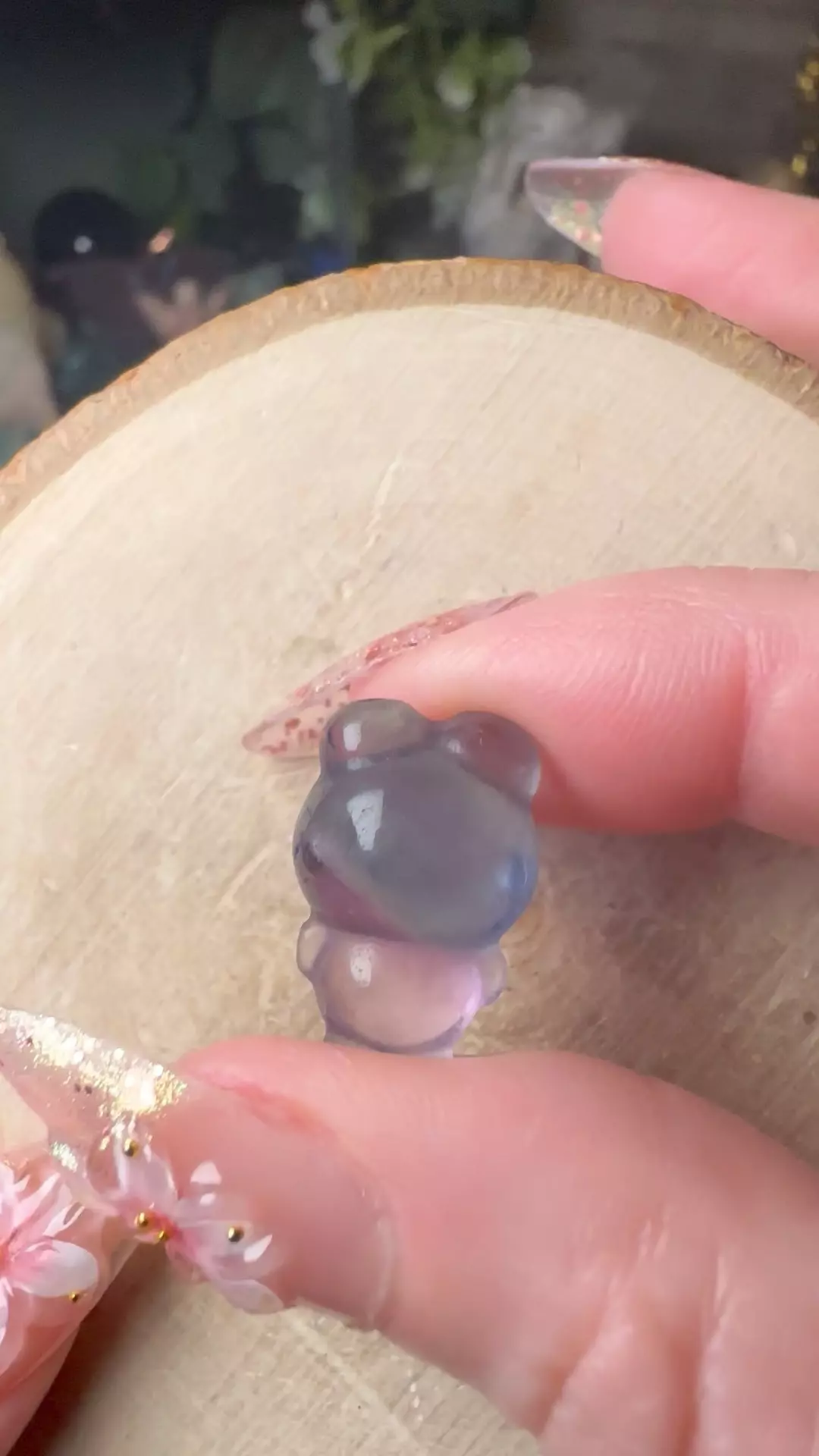 Mini Fluorite Sanrio Keroppi #1 thumbnail