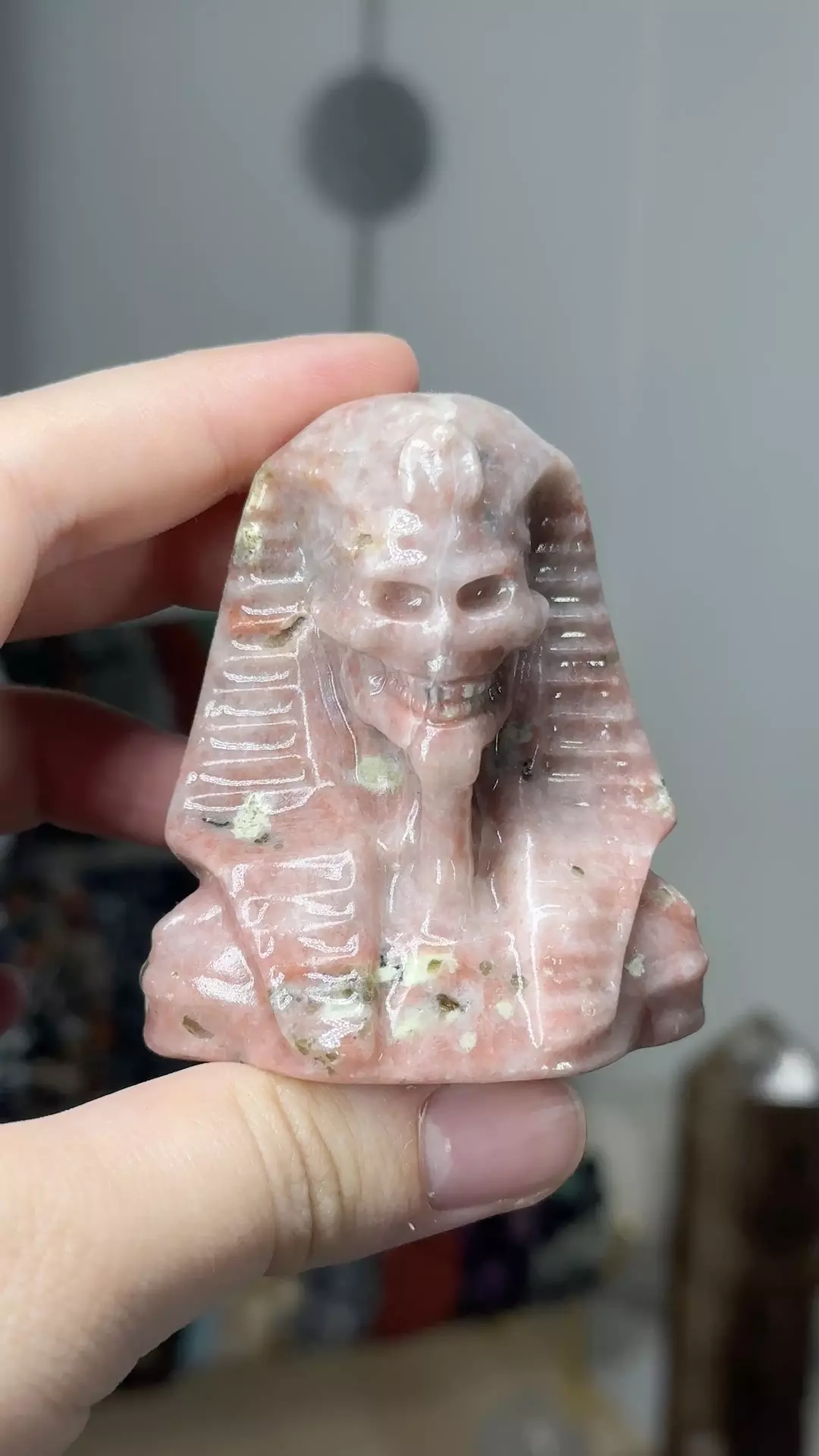 Plum blossom tourmaline Egyptian pharaoh thumbnail